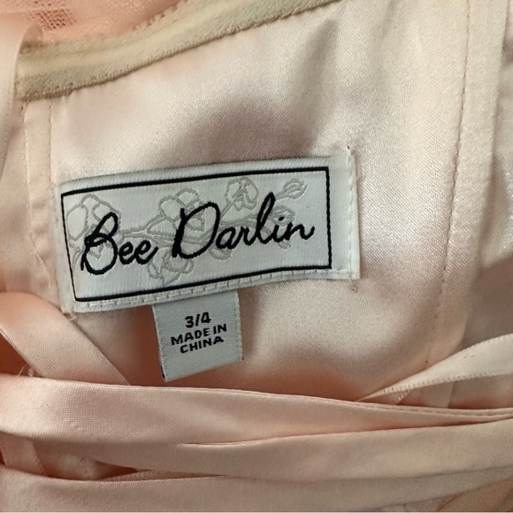 Bee Darlin Chiffon Tutu Cocktail Evening Party Homecoming - Picture 5 of 5